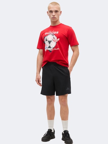 ADIDAS PERFORMANCE Λειτουργικό μπλουζάκι 'FCB OG2' σε κόκκινο