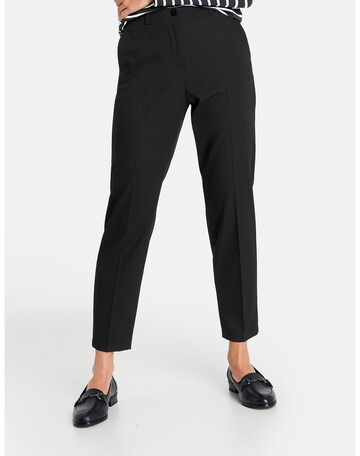 GERRY WEBER Regular Hose in Schwarz: predná strana