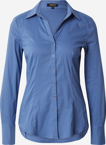 MORE & MORE Blouse 'Billa' in Blue: front