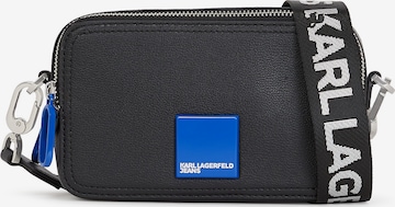 Sac à bandoulière KARL LAGERFELD JEANS en noir : devant