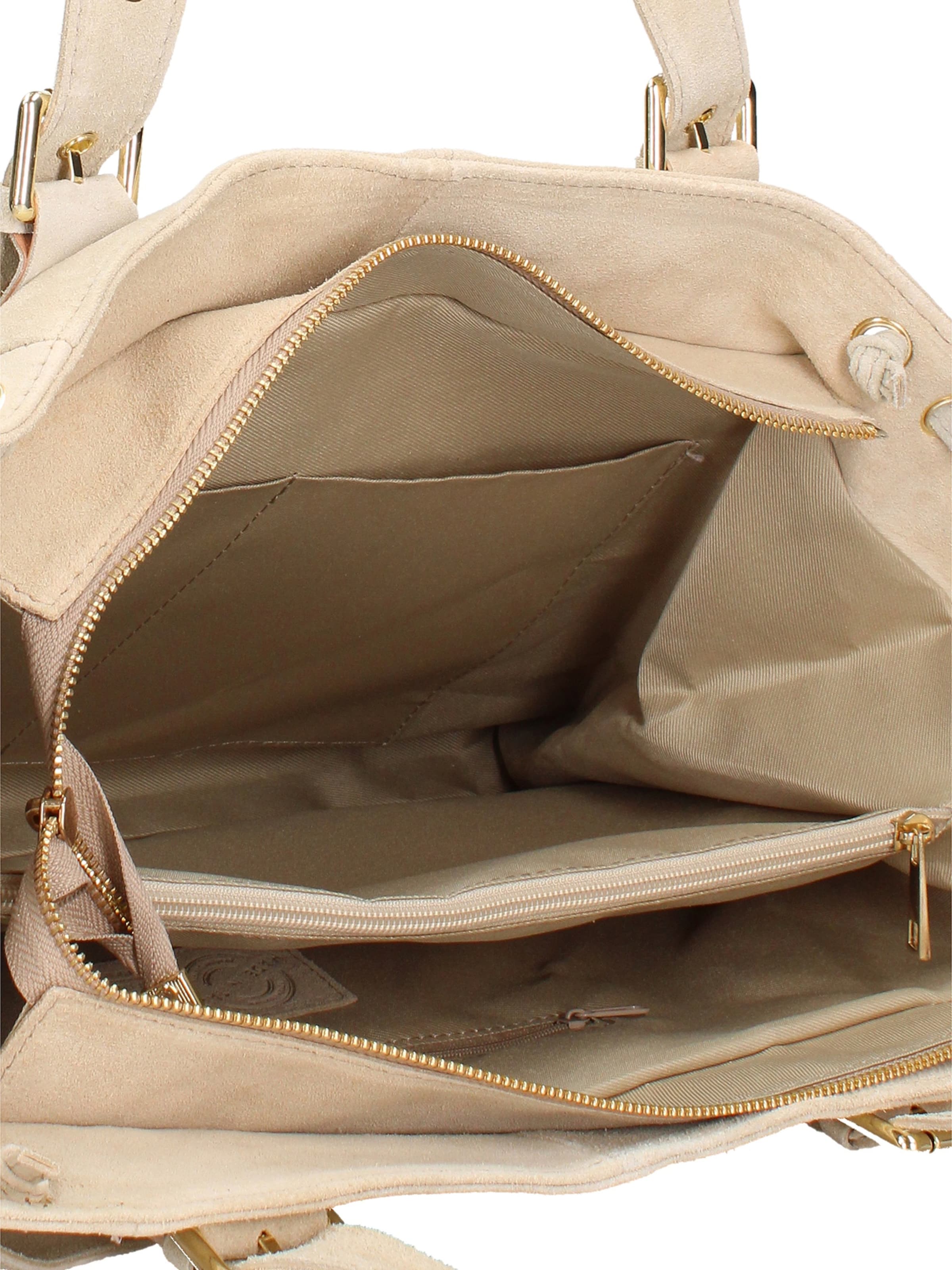 Chiara Ferretti Schoudertas in Beige