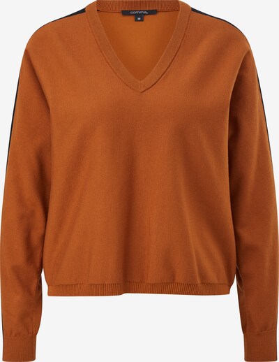 COMMA Sweater in Brown / Black, Item view