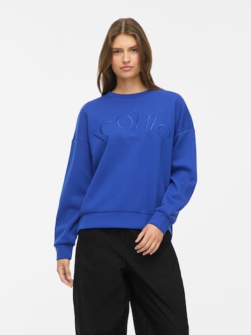 VILA Sweatshirt 'REFLECT' in Blau: Vorderseite