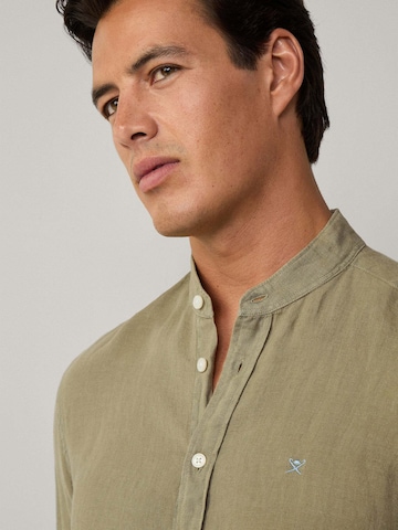 Hackett London Regular Fit Hemd in Grün
