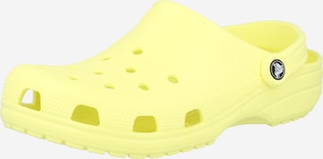 Crocs Сабо в жълто: отпред