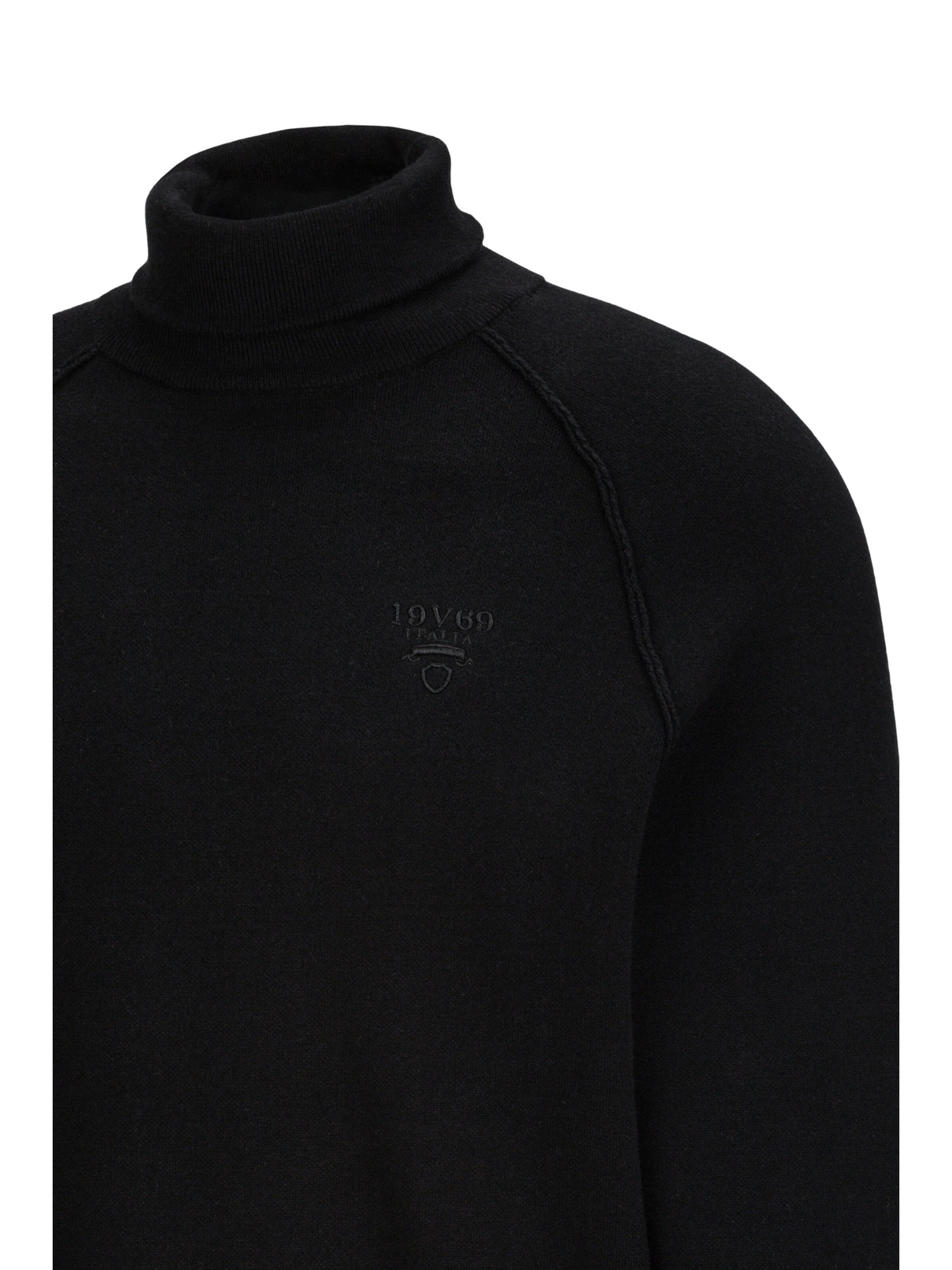 19V69 ITALIA - Jersey 'Lejan' en negro