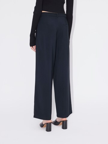 LeGer by Lena Gercke Wide leg Pleat-Front Pants 'Elektra' in Black