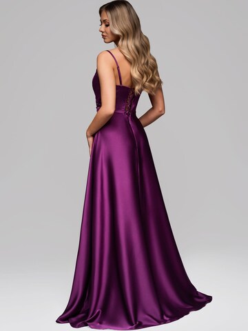 Ombre Abendkleid‌ in Lila