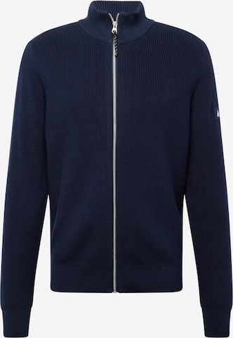 Gaastra Knit Cardigan 'Ballast' in Blue: front