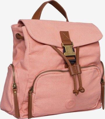 ARA Backpack in Pink: front