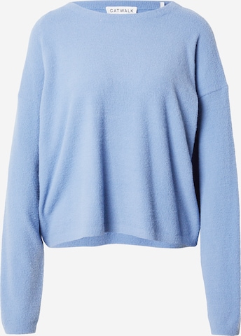 CATWALK JUNKIE Sweater in Blue: front