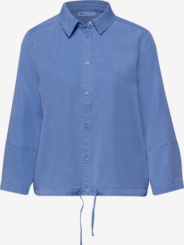 STREET ONE Bluse in Blau: Vorderseite