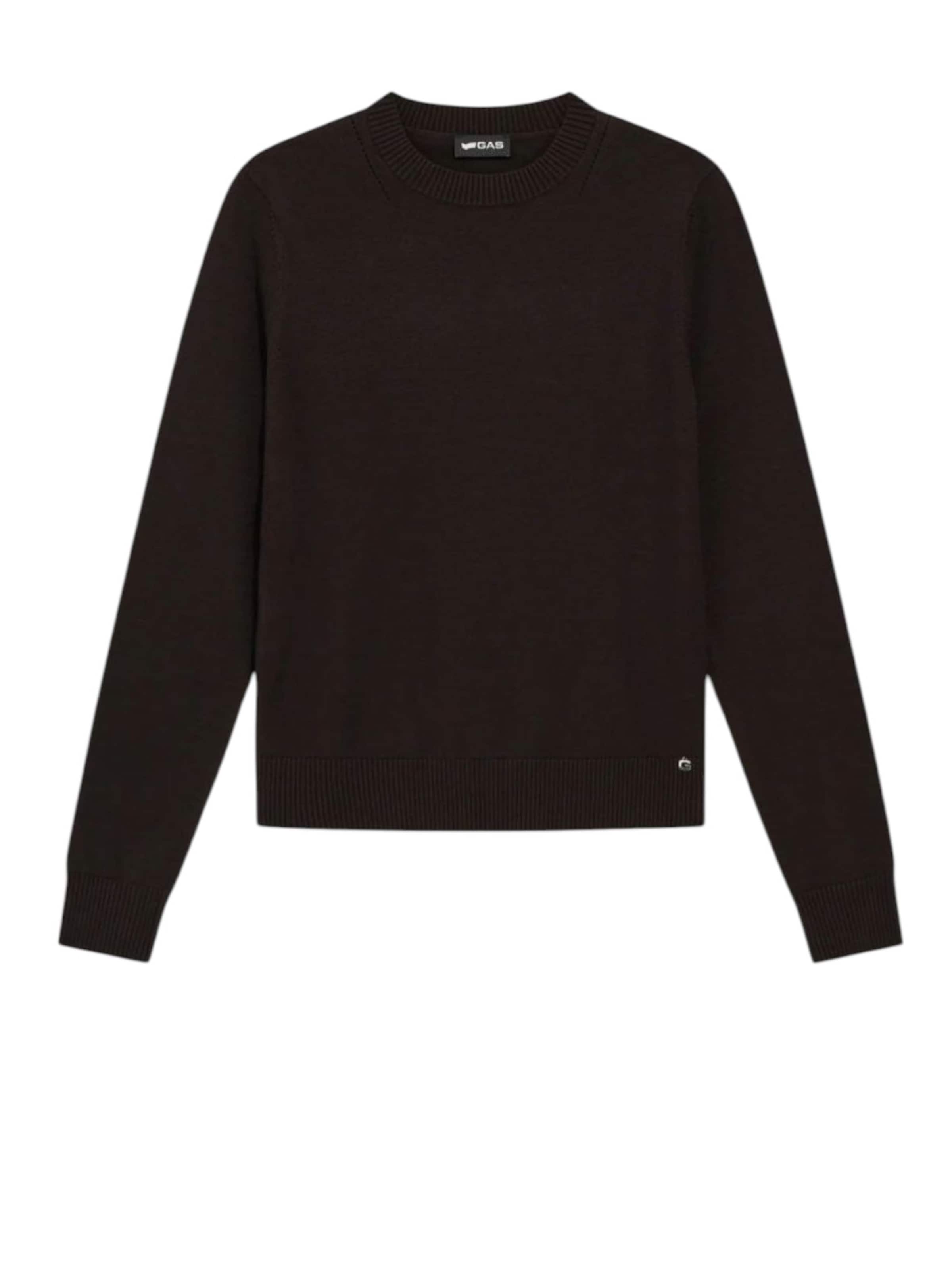 Pull-over GAS en noir : devant