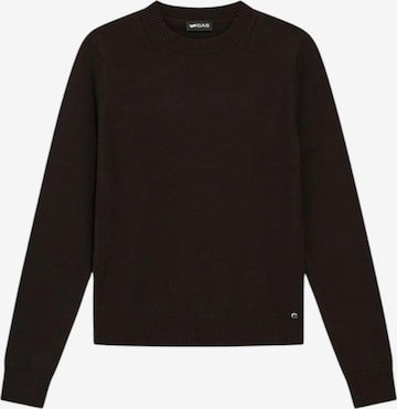 Pull-over GAS en noir : devant