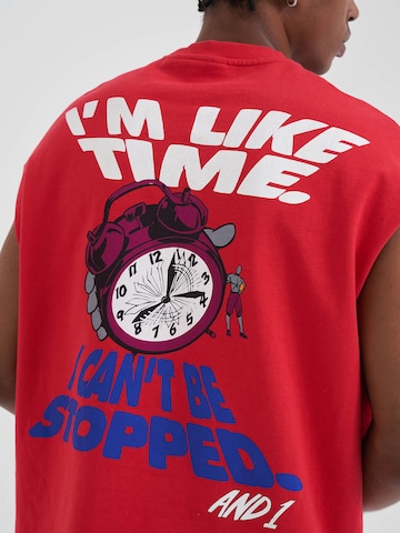 AND1 Póló 'Timeout' - piros