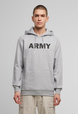 Sweat-shirt 'Army' Brandit en gris : devant
