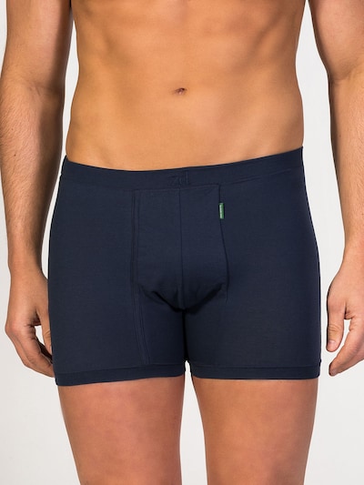 zd ZERO DEFECTS Boxer shorts 'Helios fly front boxer' in Navy, Item view