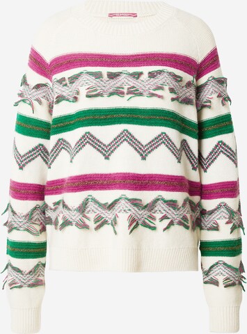 Pullover di SCOTCH & SODA in bianco: frontale