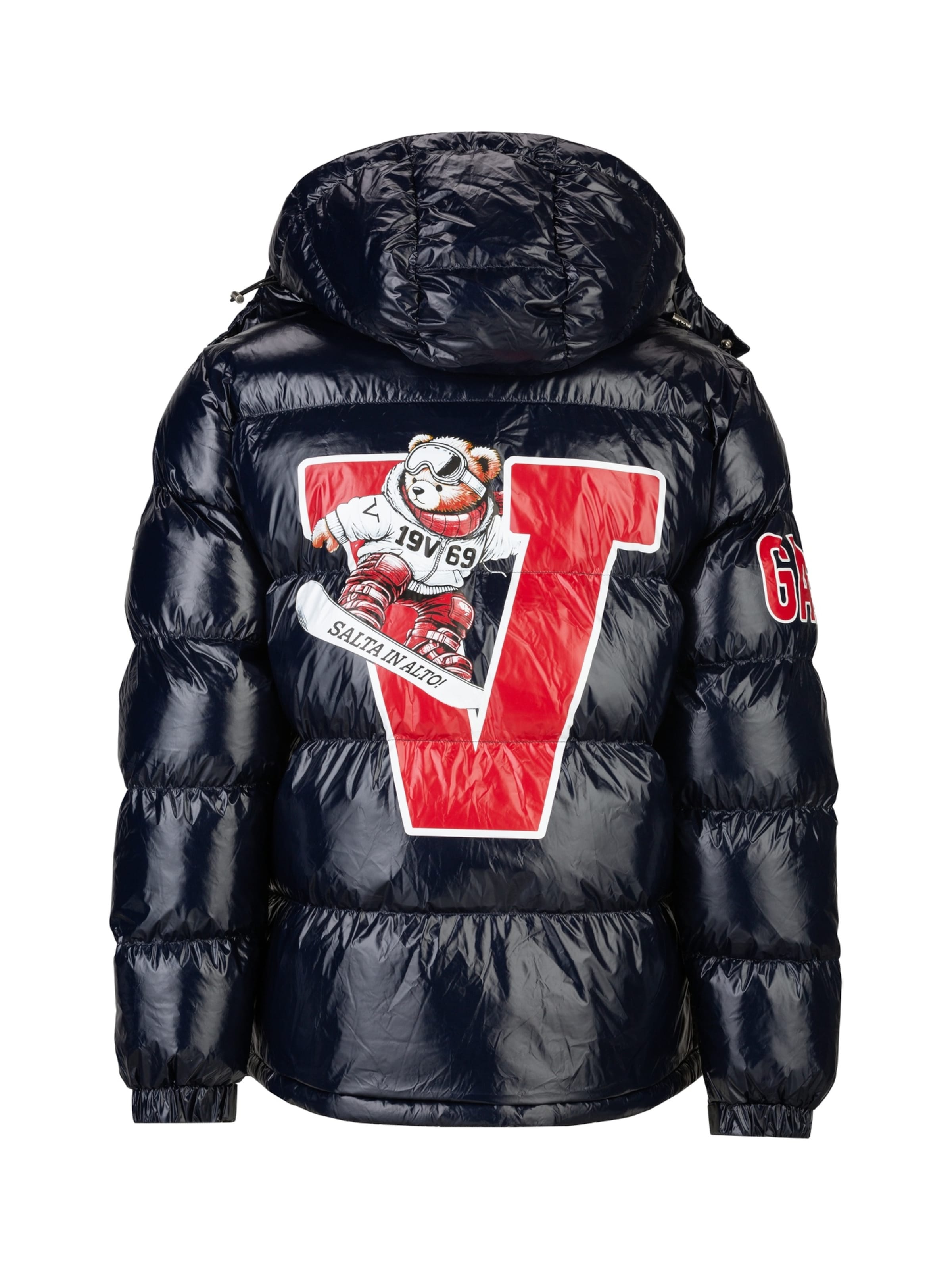 19V69 ITALIA Winter Jacket 'Jacob Wintergames' in Navy | ABOUT YOU