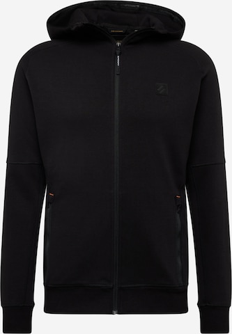Superdry Sweat jacket 'Tech' in Black: front