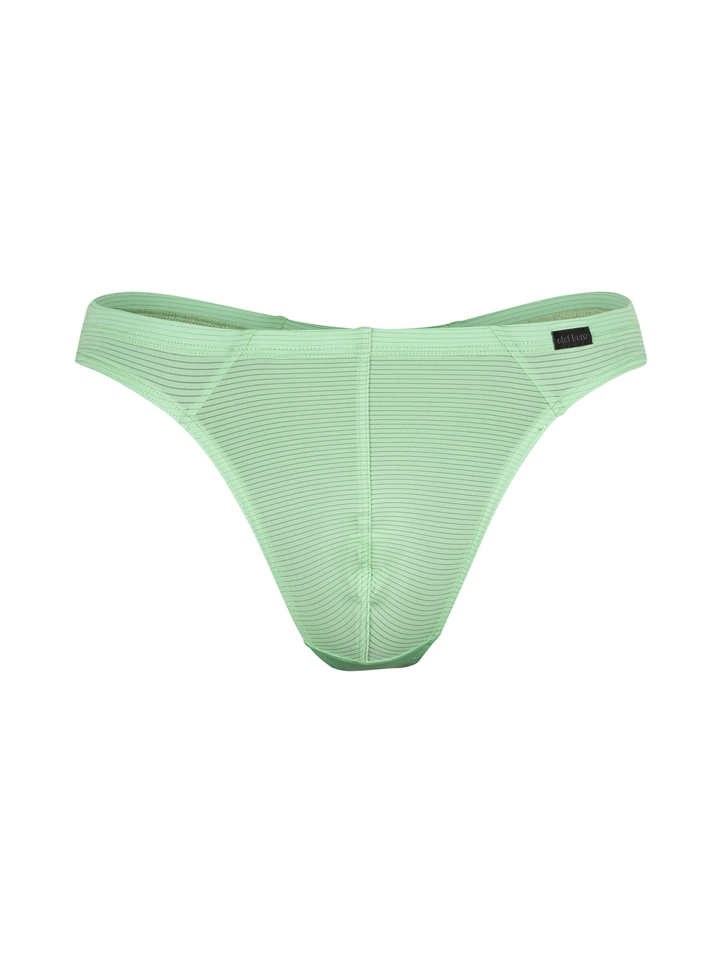 Olaf Benz String 'RED1201' in Grün: Vorderseite