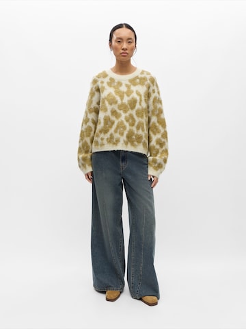 OBJECT - Jersey 'OBJPIPSY' en beige
