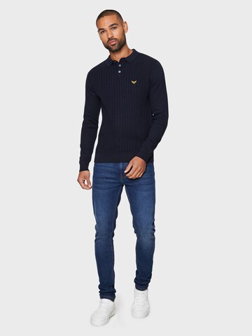 Threadbare Sweater 'Caesar' in Blue