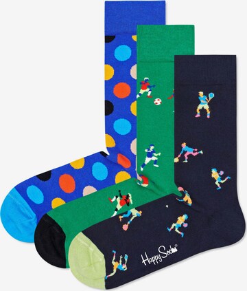 Chaussettes Happy Socks en bleu : devant