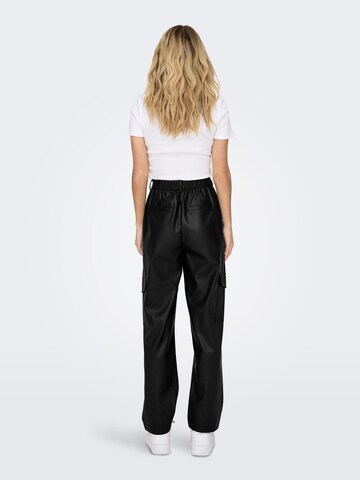 Regular Pantalon cargo 'KIM' ONLY en noir