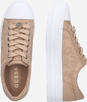 GUESS Sneakers 'Bell' in Beige