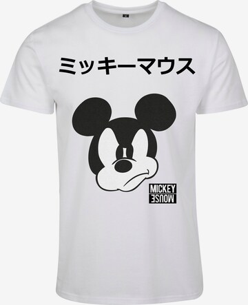 Maglietta 'Mickey Japanese' di Mister Tee in bianco: frontale