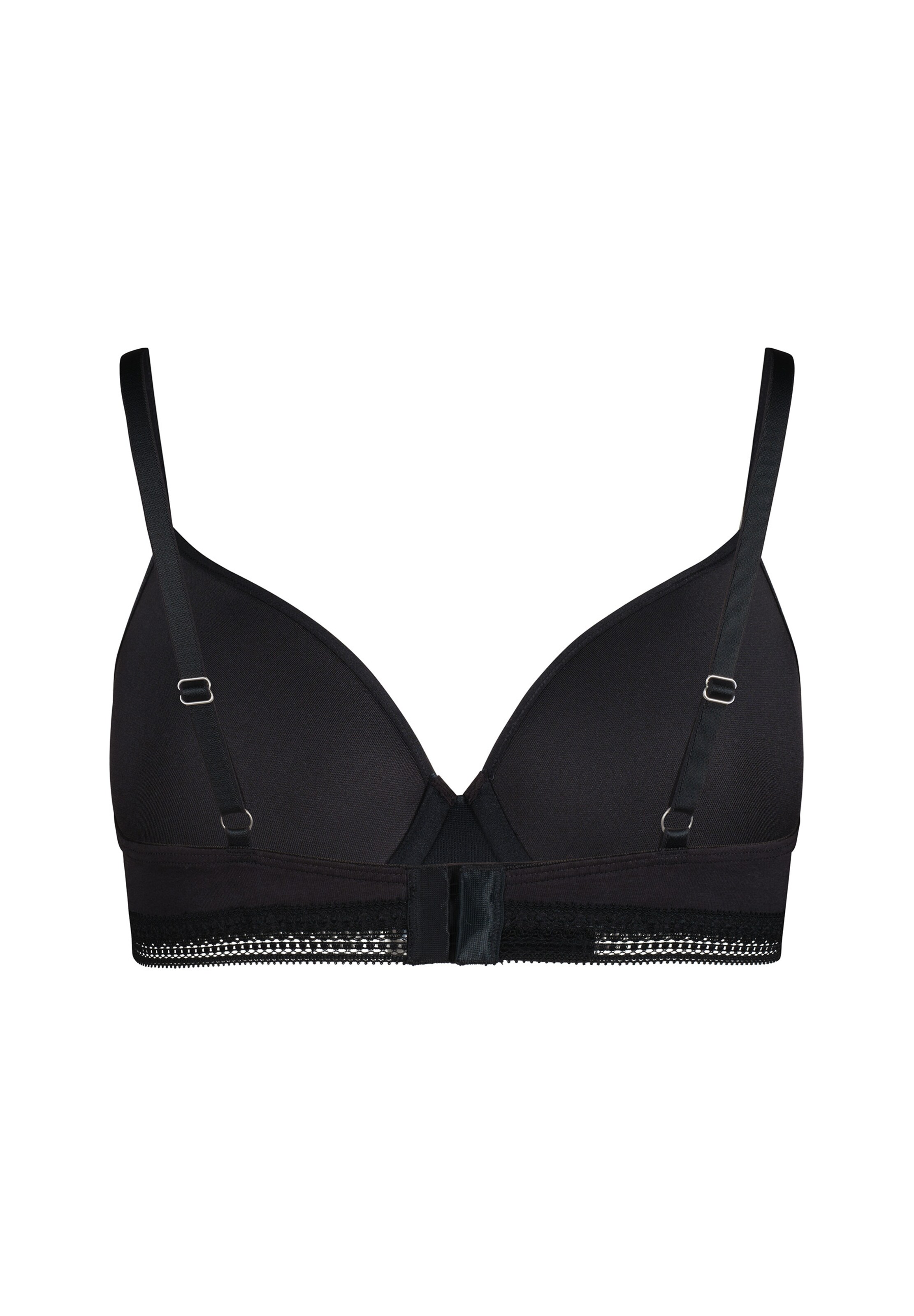 Skiny Bra in Black: front