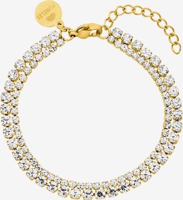 PURELEI Armband 'Festive' in Gold: Vorderseite