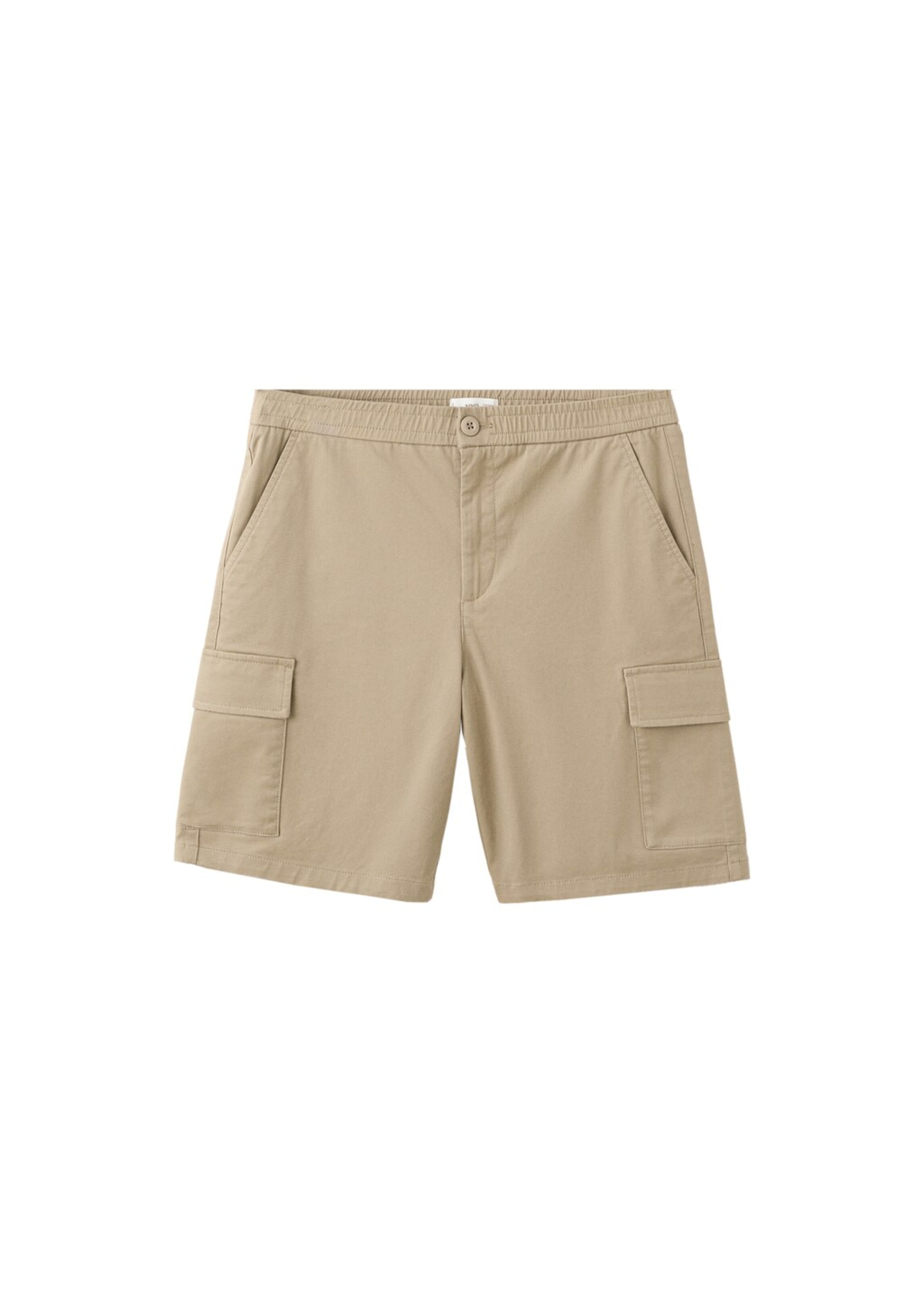 MANGO TEEN Regular Pants 'Wangch' in Beige: front