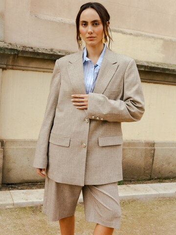 Crās - Blazer ' Dianacras ' em bege: frente