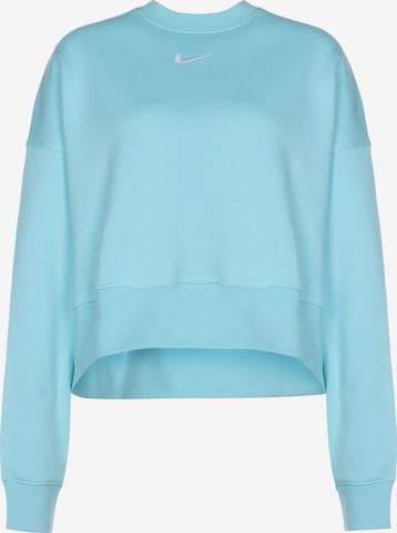 Nike Sportswear Sweatshirt 'Sportswear Essential' in Blau: predná strana