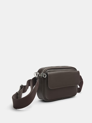 Pull&Bear Torba za čez ramo | rjava barva