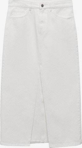 MANGO TEEN Skirt in White: front