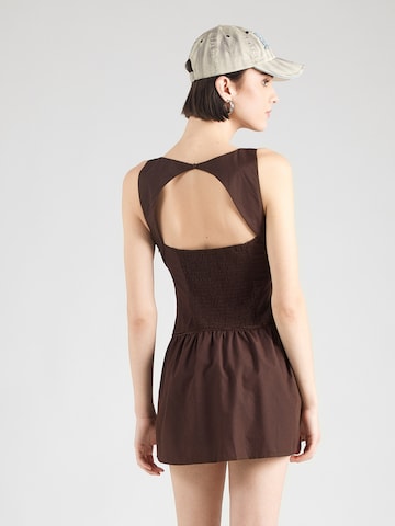 HOLLISTER - Vestido em castanho