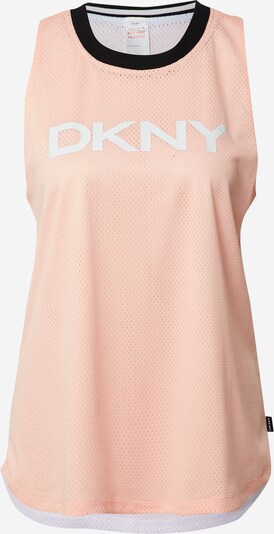 DKNY Performance Haut en orange / pêche / noir / blanc, Vue avec produit