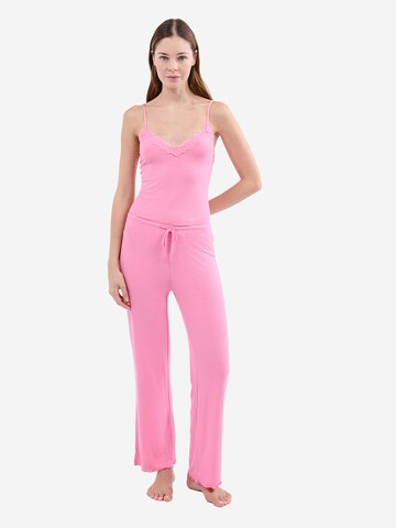 ETAM Pyjama 'Nettie' in Roze: voorkant