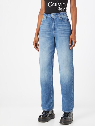 Calvin Klein Jeans Loosefit Farmer - kék: elől