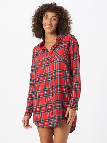 Hunkemöller - Camisola de pijama em vermelho: frente