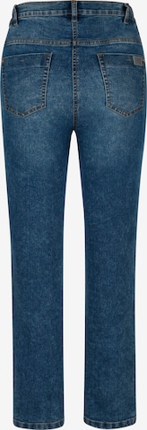 MIAMODA Slimfit Jeans in Blau