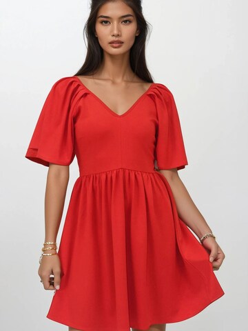Trend Alaçatı Stili Платье в Красный