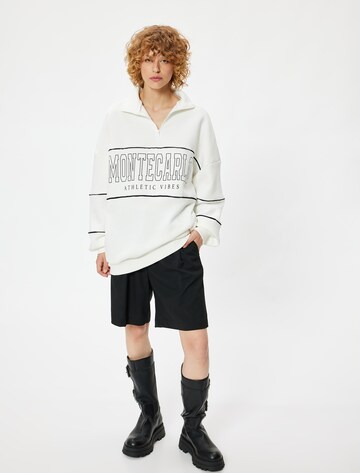 Koton Sweatshirt in Weiß