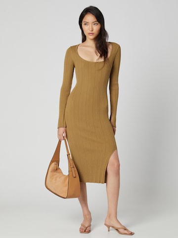 A LOT LESS Knit dress 'Arabella' in Green