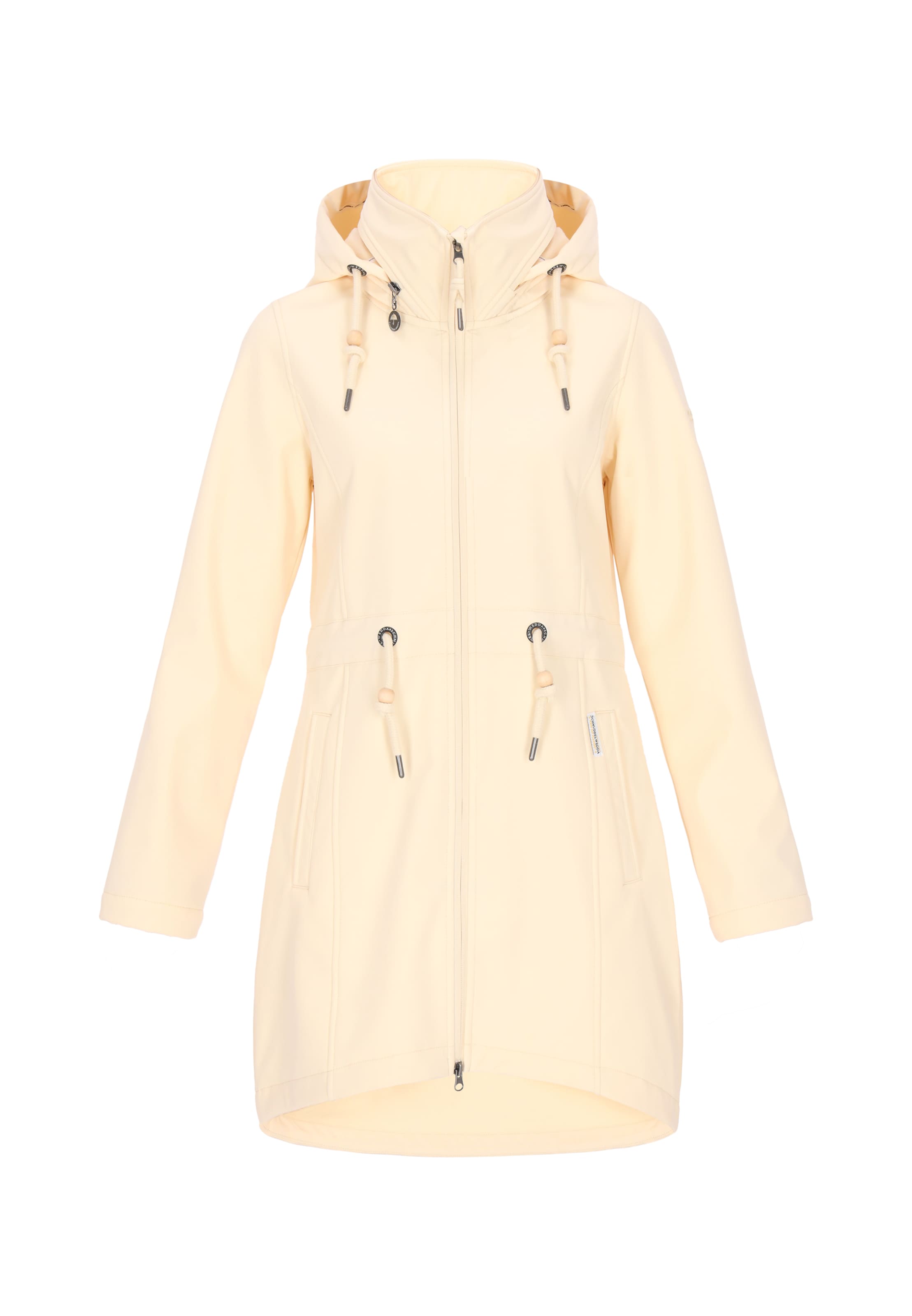 bēšs Schmuddelwedda Funkcionāla jaka: no priekšpuses