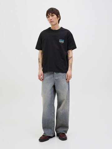 JACK & JONES Shirt 'JORCanggu' in Black