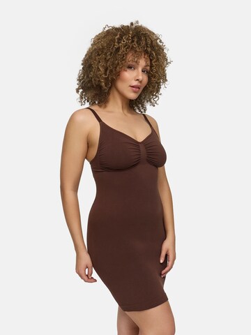 cfab (formerly creamy fabrics) Kleid 'Shaping Cami Dress'‌‌ in Braun